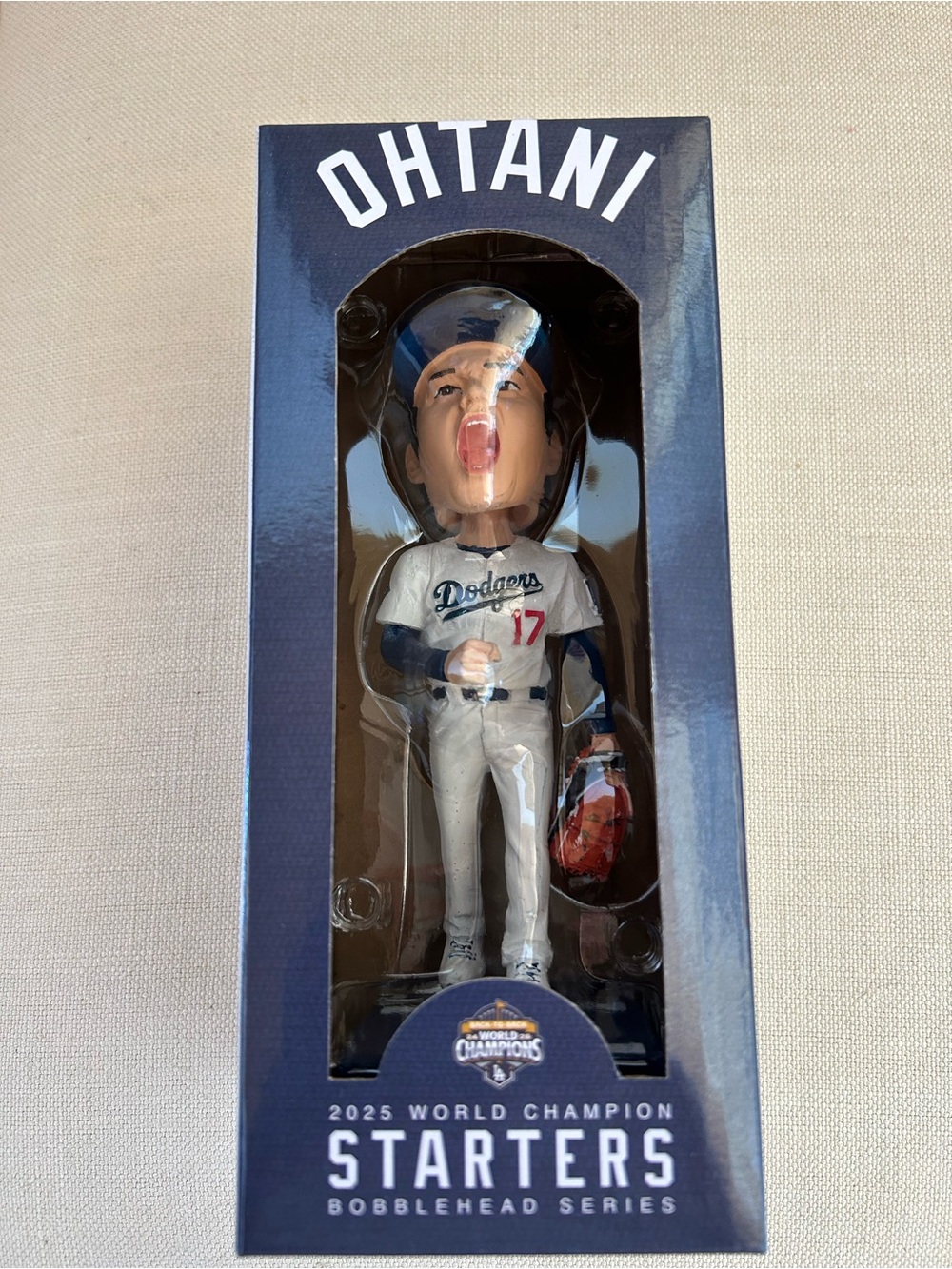 Shohei Ohtani Los Angeles Dodgers Bobblehead Starters Series from 8/22/26 game